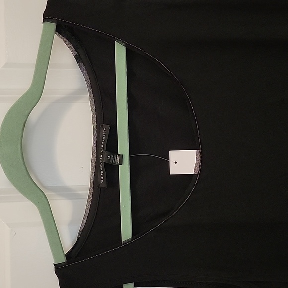 WHBM - NWT! Sleeveless Black Shirt - Size M - Picture 3 of 6